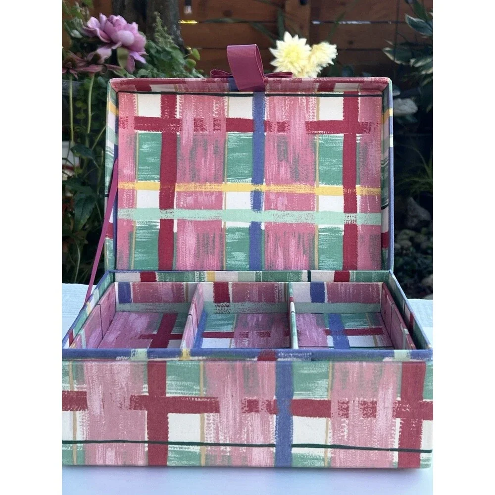 Vintage Rosenthal Designs Jewelry Box Organizer Cottagecore Grandmacore 1980s